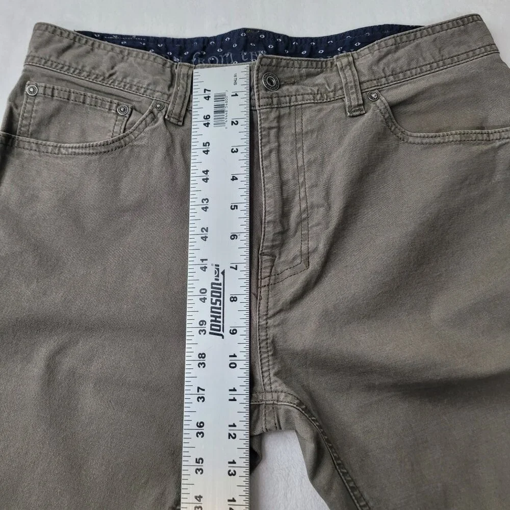 PrAna Men's Slim Fit Khaki Casual Pants 33Wx32L - Picture 7 of 11